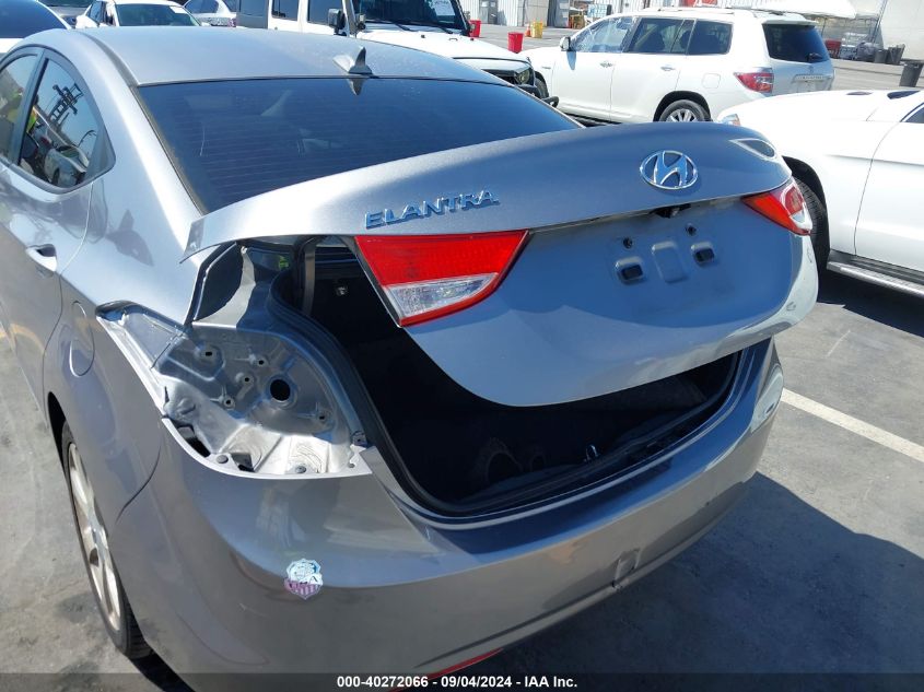 2013 Hyundai Elantra Limited VIN: KMHDH4AE9DU634171 Lot: 40272066