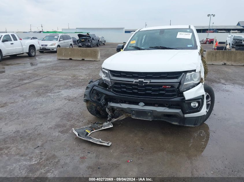 2021 Chevrolet Colorado 4Wd Short Box Z71 VIN: 1GCGTDENXM1233532 Lot: 40272069