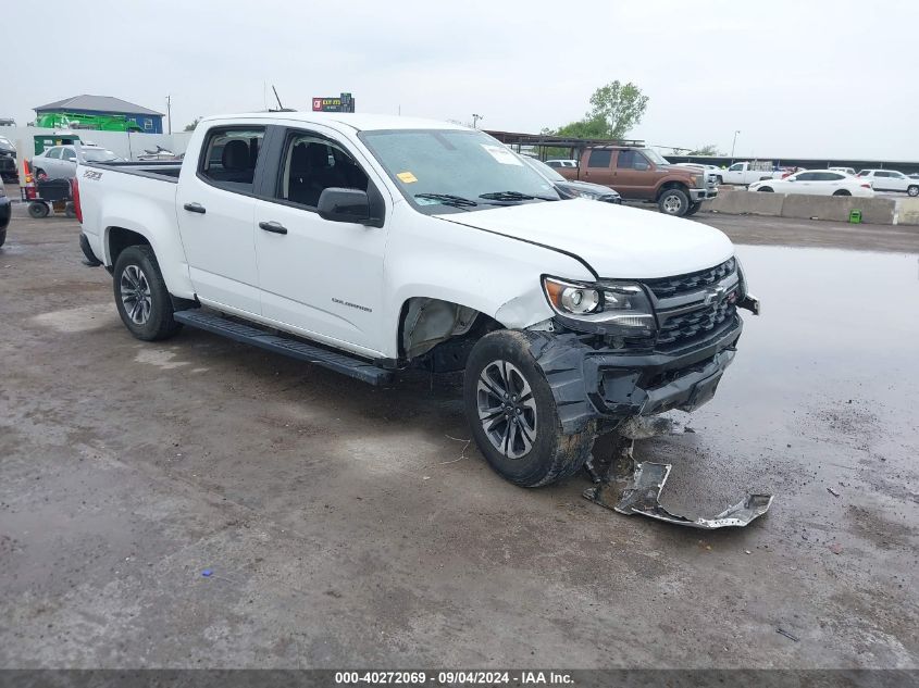 VIN 1GCGTDENXM1233532 2021 CHEVROLET COLORADO no.1