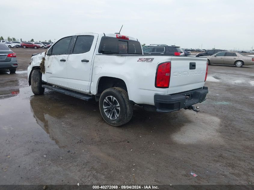 VIN 1GCGTDENXM1233532 2021 CHEVROLET COLORADO no.3