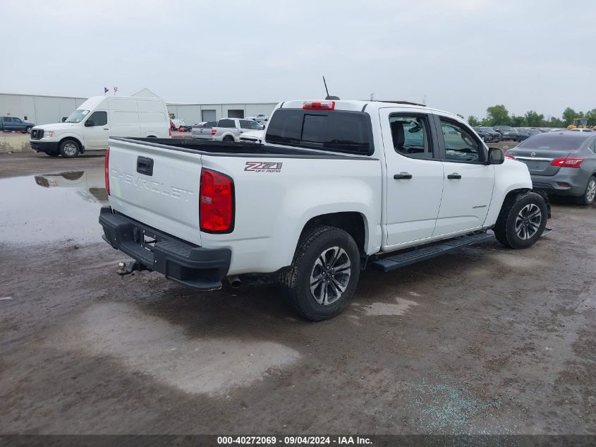 VIN 1GCGTDENXM1233532 2021 CHEVROLET COLORADO no.4