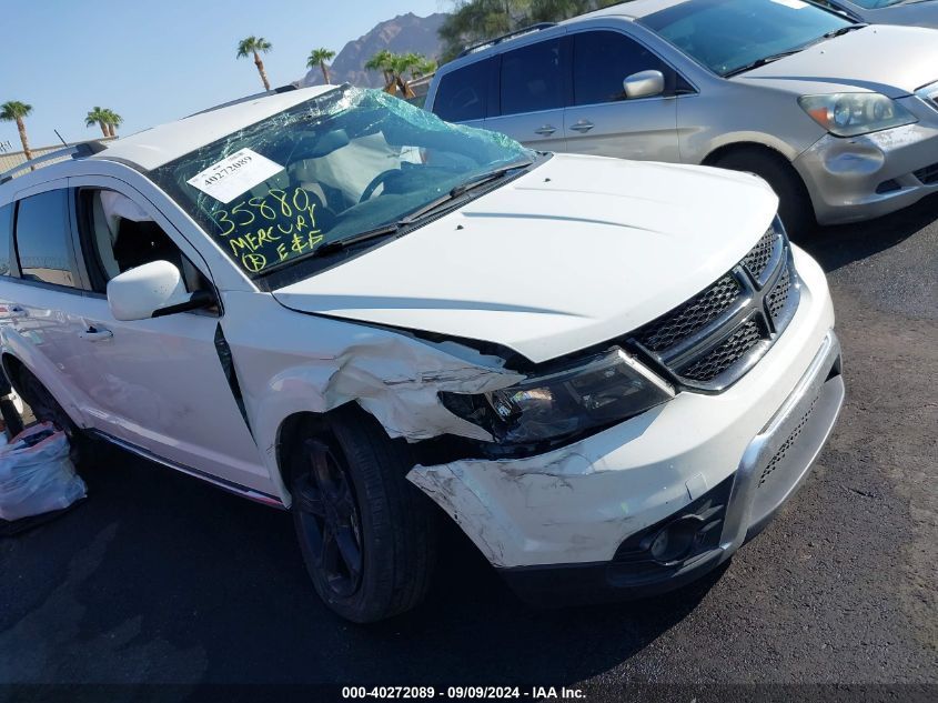 2017 Dodge Journey Crossroad Plus VIN: 3C4PDCGBXHT705589 Lot: 40272089