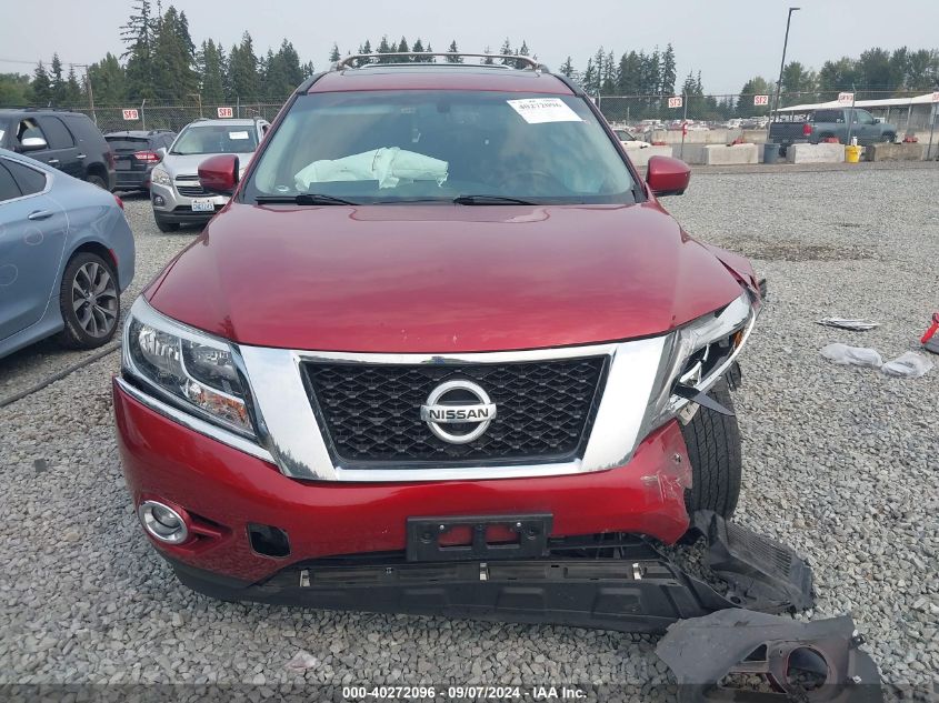 2015 Nissan Pathfinder Platinum VIN: 5N1AR2MM7FC624657 Lot: 40272096