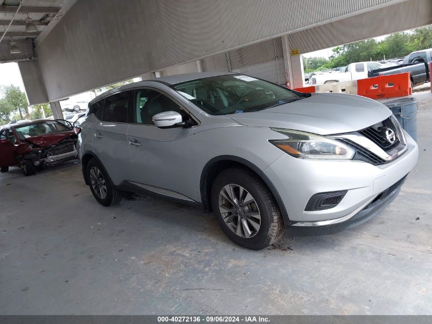 2018 Nissan Murano S VIN: 5N1AZ2MG0JN141972 Lot: 40272136