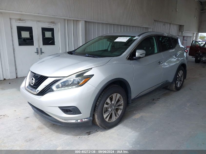 2018 Nissan Murano S VIN: 5N1AZ2MG0JN141972 Lot: 40272136