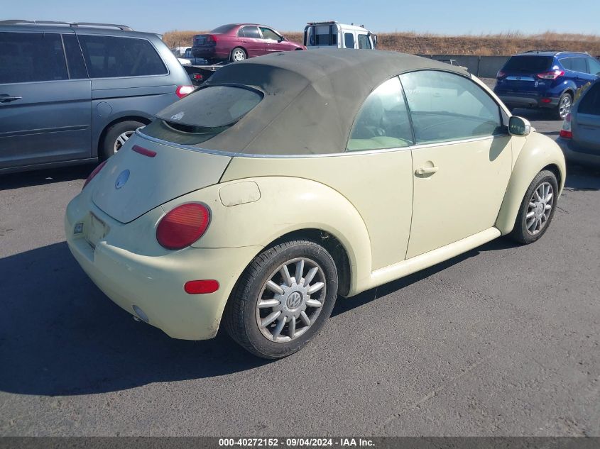 2004 Volkswagen New Beetle Gls VIN: 3VWCM21Y94M301089 Lot: 40272152