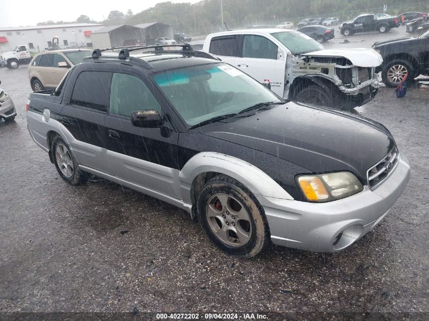 2003 Subaru Baja VIN: 4S4BT61C437104459 Lot: 40272202