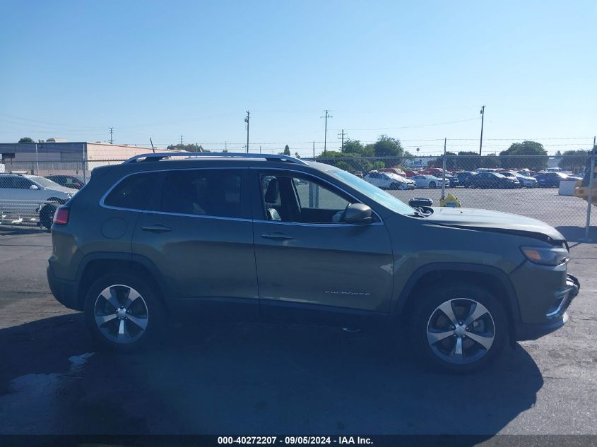 2019 Jeep Cherokee Limited 4X4 VIN: 1C4PJMDN7KD338354 Lot: 40272207