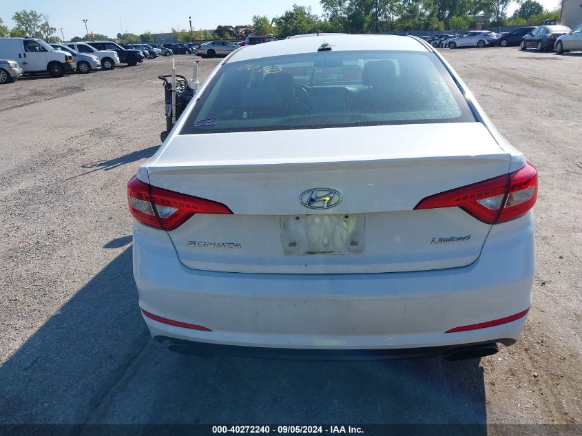 2017 Hyundai Sonata Limited VIN: 5NPE34AF0HH583904 Lot: 40272240