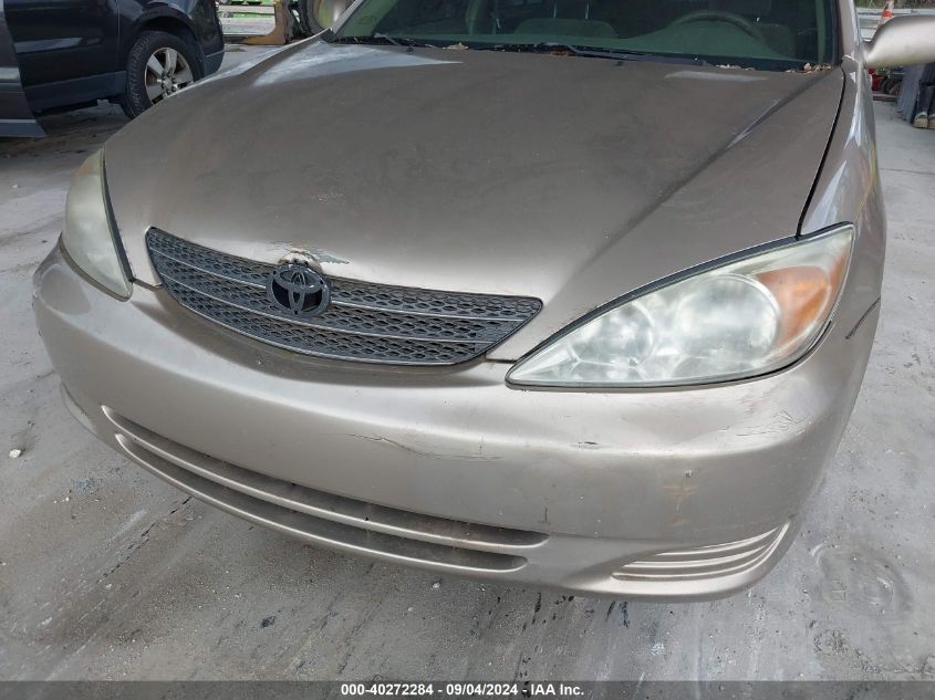 2002 Toyota Camry Le VIN: 4T1BE32KX2U536648 Lot: 40272284