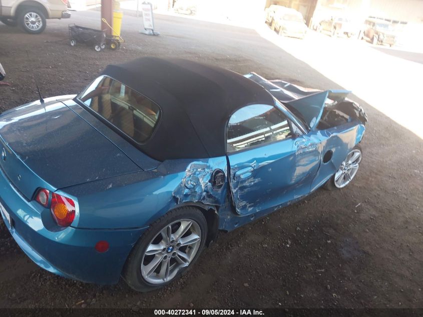 2003 BMW Z4 3.0 VIN: 4USBT53463LU04316 Lot: 40272341