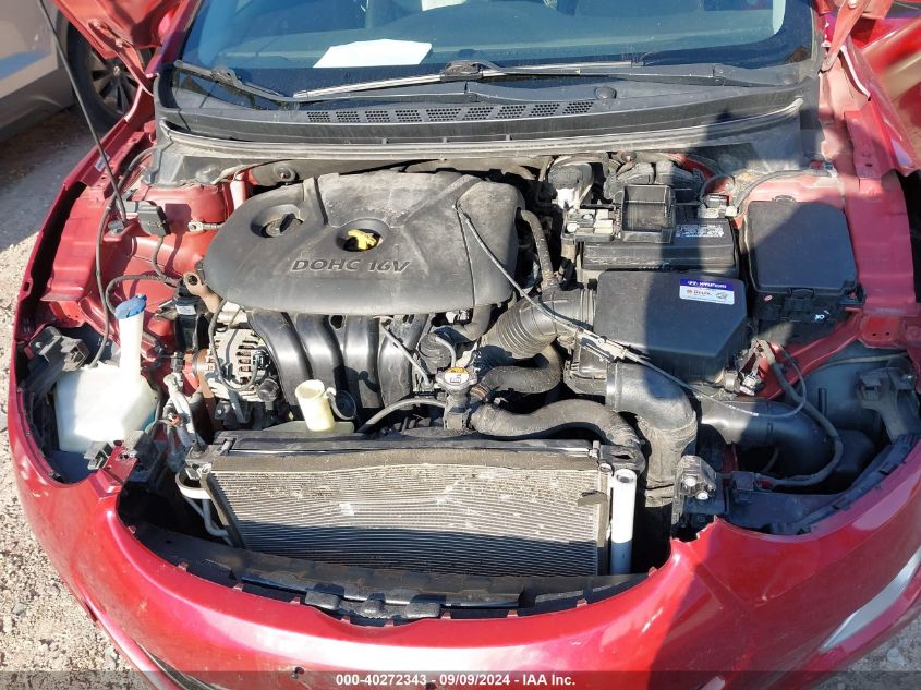 KMHDH4AE6CU356022 2012 Hyundai Elantra Limited (Ulsan Plant)