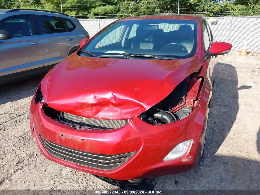 KMHDH4AE6CU356022 2012 Hyundai Elantra Limited (Ulsan Plant)