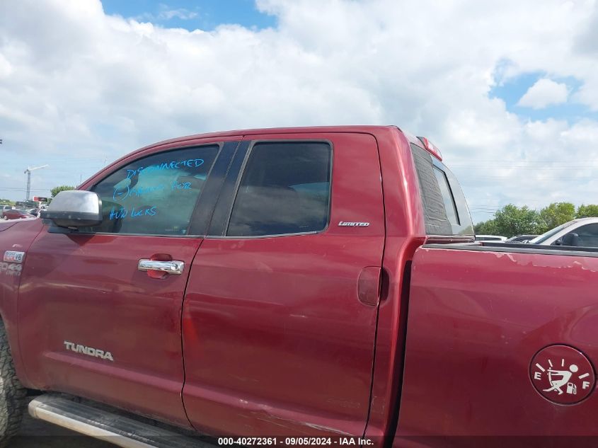 2008 Toyota Tundra Limited 5.7L V8 VIN: 5TFBV58128X072499 Lot: 40272361