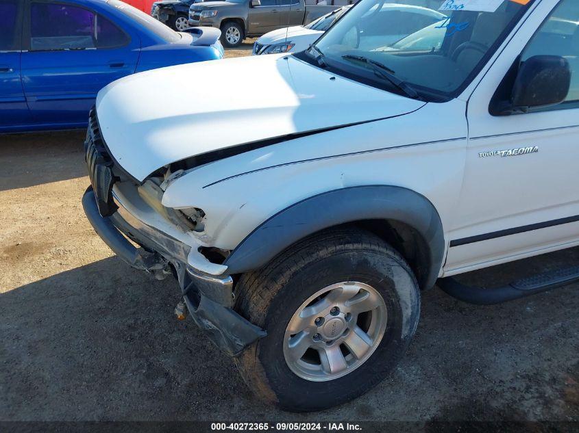 2002 Toyota Tacoma Prerunner V6 VIN: 5TESN92N92Z049854 Lot: 40272365