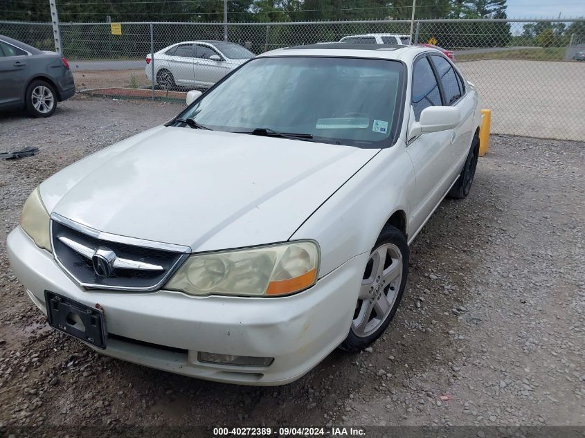 2002 Acura Tl 3.2 Type S VIN: 19UUA56852A041344 Lot: 40272389