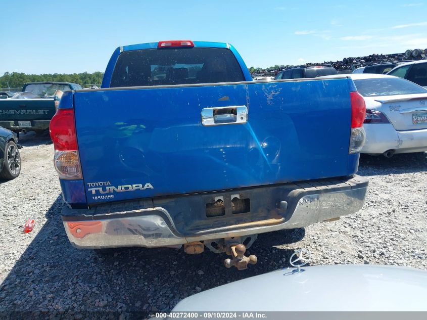 2010 Toyota Tundra 2Wd Truck Grade 5.7L V8 (A6) VIN: 5TFRY5F17AX091015 Lot: 40272400