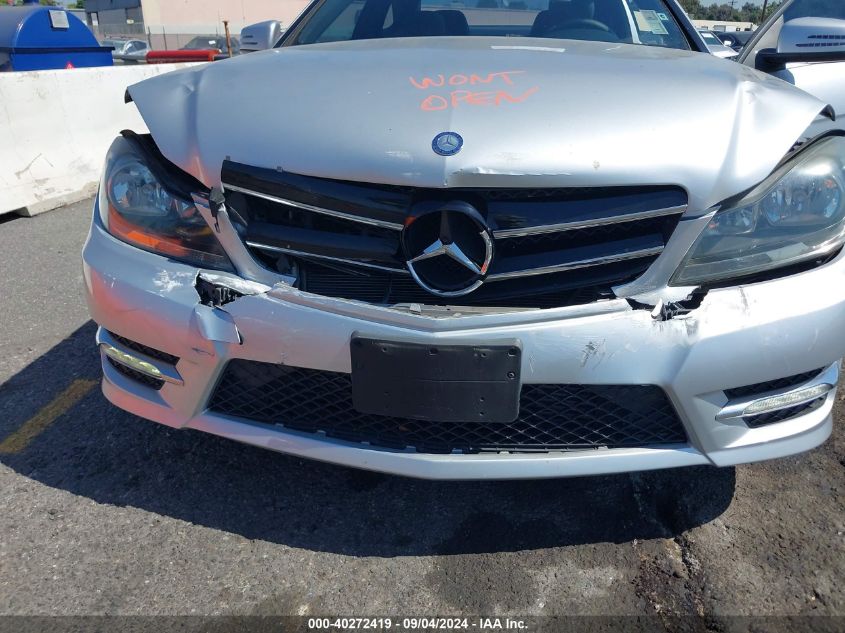 2014 Mercedes-Benz C 250 VIN: WDDGJ4HB0EG161011 Lot: 40272419