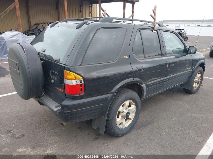 1999 Isuzu Rodeo Ls/Lse/S VIN: 4S2CM58W5X4335835 Lot: 40272448