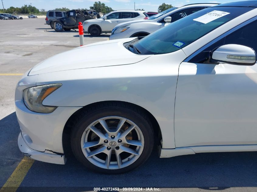 2009 Nissan Maxima 3.5 Sv VIN: 1N4AA51E99C842720 Lot: 40272453