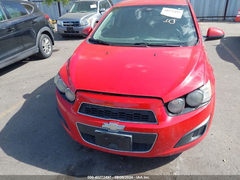 2012 Chevrolet Sonic 2Lt VIN: 1G1JC5SHXC4231294 Lot: 40272497