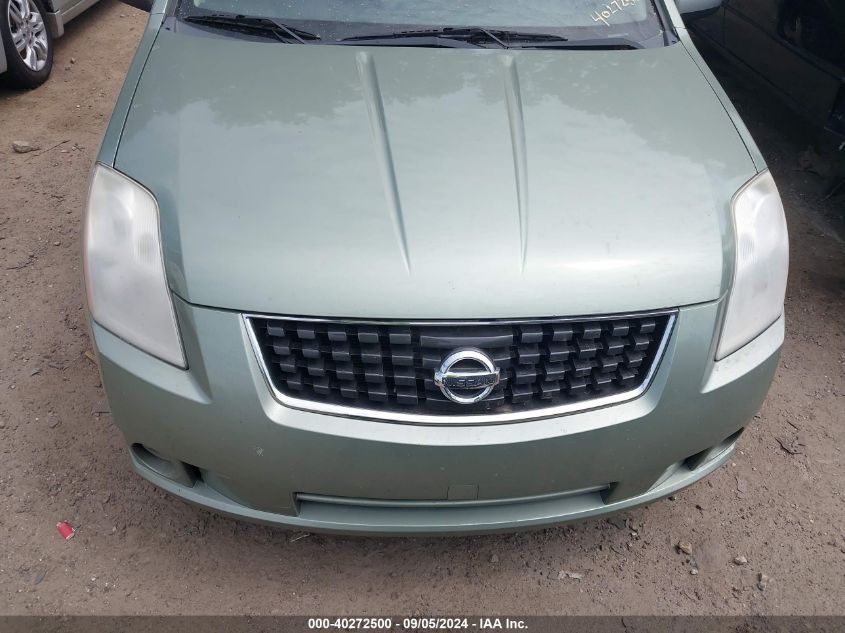 2008 Nissan Sentra 2.0S VIN: 3N1AB61E98L735766 Lot: 40272500