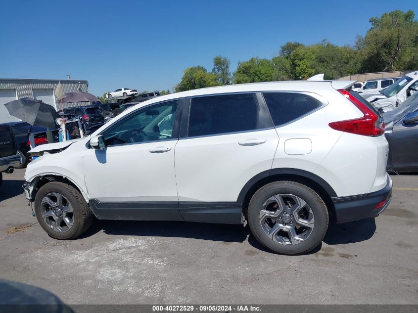 2019 Honda Cr-V Ex VIN: 5J6RW2H56KA011240 Lot: 40272529