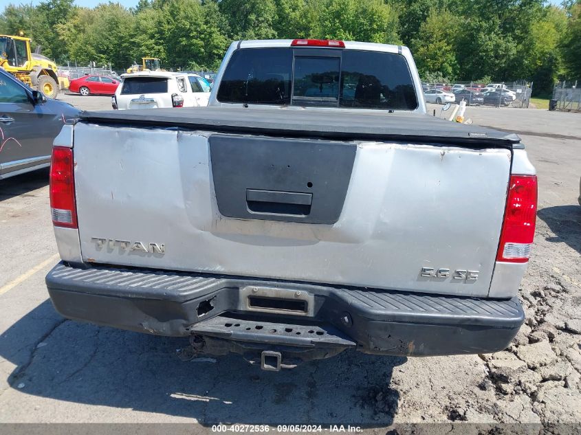 2004 Nissan Titan Se VIN: 1N6AA06B74N552515 Lot: 40272536