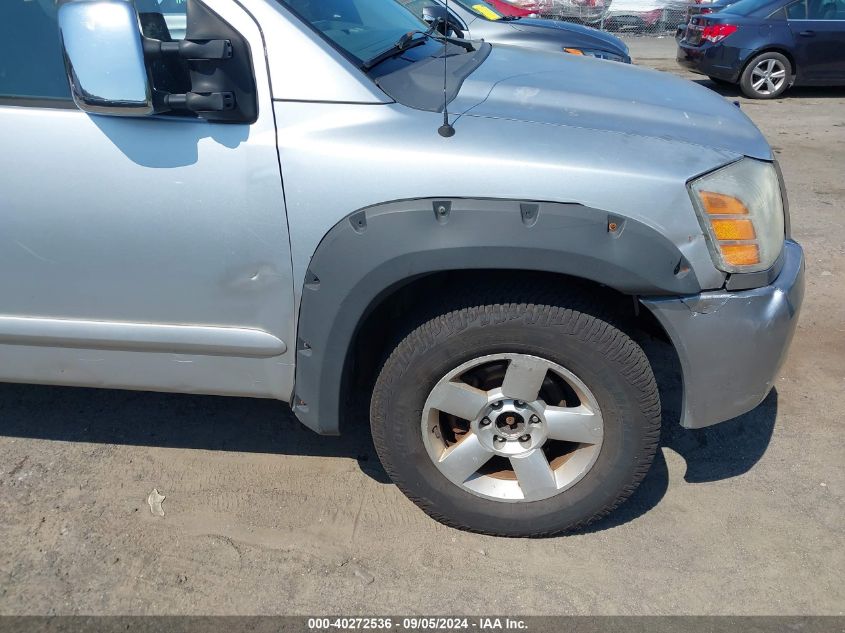 2004 Nissan Titan Se VIN: 1N6AA06B74N552515 Lot: 40272536