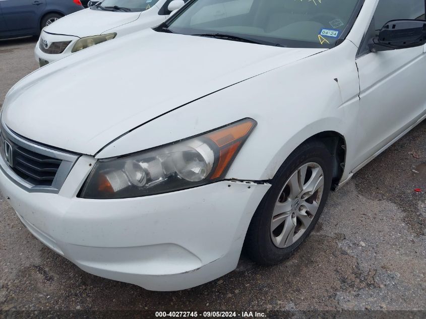 2010 Honda Accord 2.4 Lx VIN: 1HGCP2F3XAA035566 Lot: 40272745