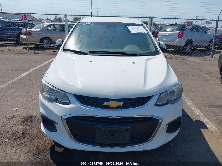 2017 Chevrolet Sonic Ls Auto VIN: 1G1JB5SG2H4103651 Lot: 40272758