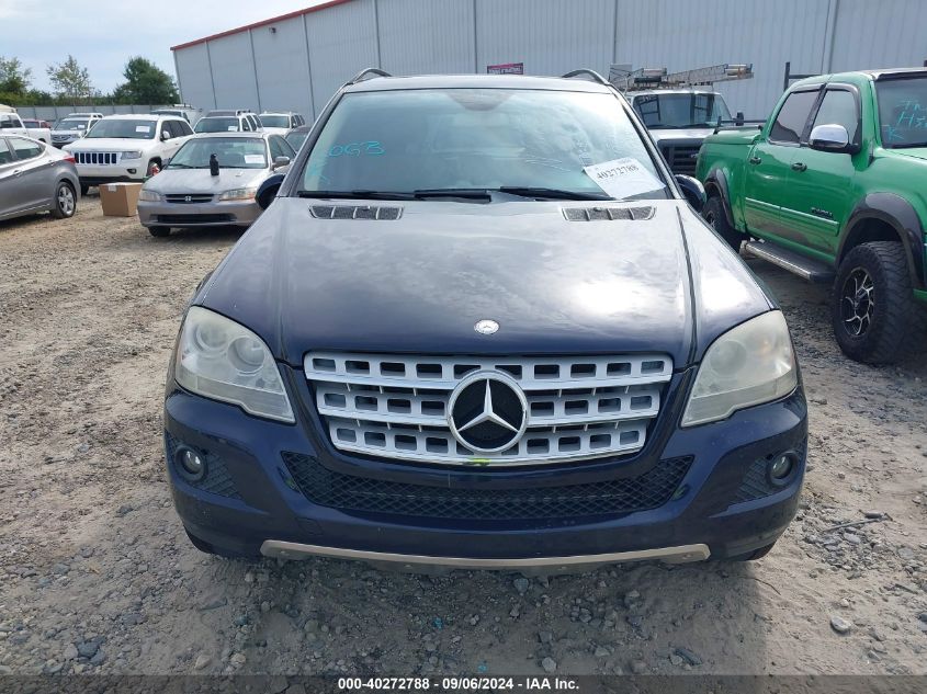 2010 Mercedes-Benz Ml 350 VIN: 4JGBB5GB3AA536830 Lot: 40272788