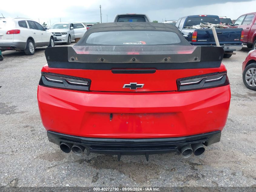 2016 Chevrolet Camaro 2Ss VIN: 1G1FH3D70G0168347 Lot: 40272790