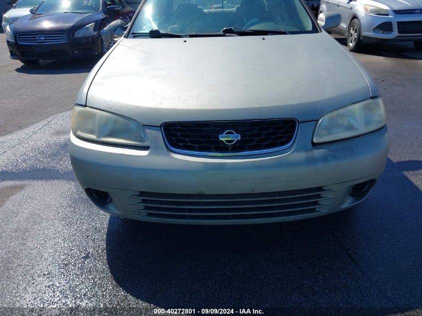 2002 Nissan Sentra Gxe VIN: 3N1CB51DX2L596233 Lot: 40272801