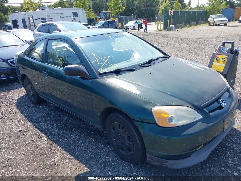 1HGEM22532L104855 2002 Honda Civic Lx auction photo 1