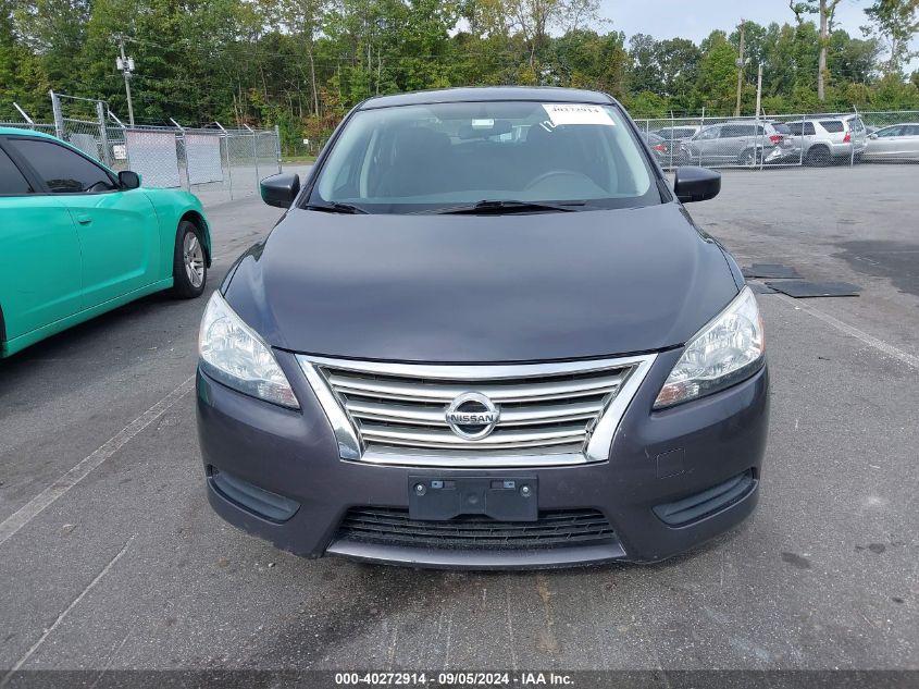 2014 Nissan Sentra S/Sv/Sr/Sl VIN: 3N1AB7AP6EL695651 Lot: 40272914