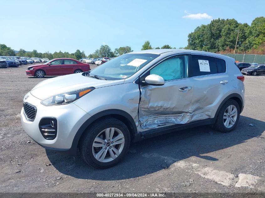 2017 Kia Sportage Lx VIN: KNDPMCAC7H7274148 Lot: 40272934