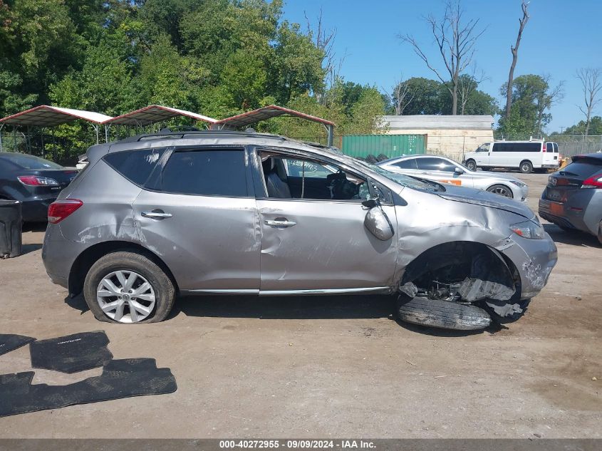 JN8AZ1MW4CW201467 2012 Nissan Murano Sl