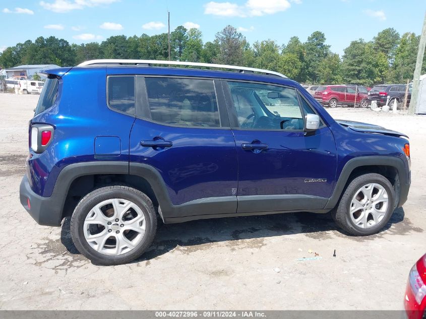 ZACCJBDB3JPH31700 2018 Jeep Renegade Limited 4X4