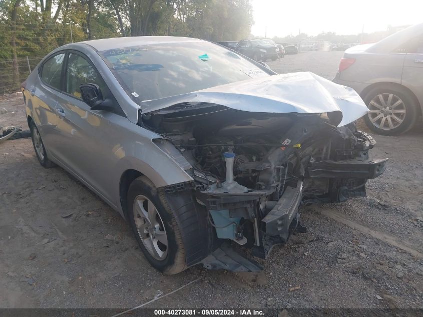 5NPDH4AEXEH483258 2014 Hyundai Elantra Se/Sport/Limited