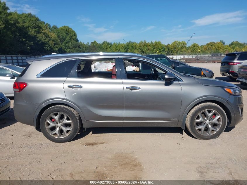 2018 Kia Sorento 3.3L Sx VIN: 5XYPKDA57JG418299 Lot: 40273083