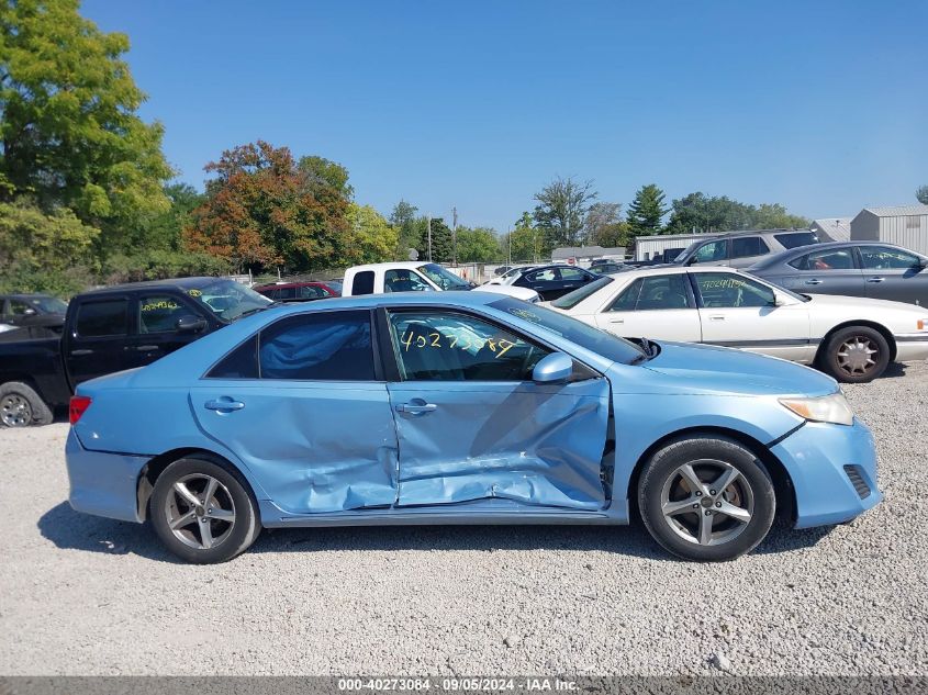 2012 Toyota Camry Le VIN: 4T1BF1FK8CU572755 Lot: 40273084