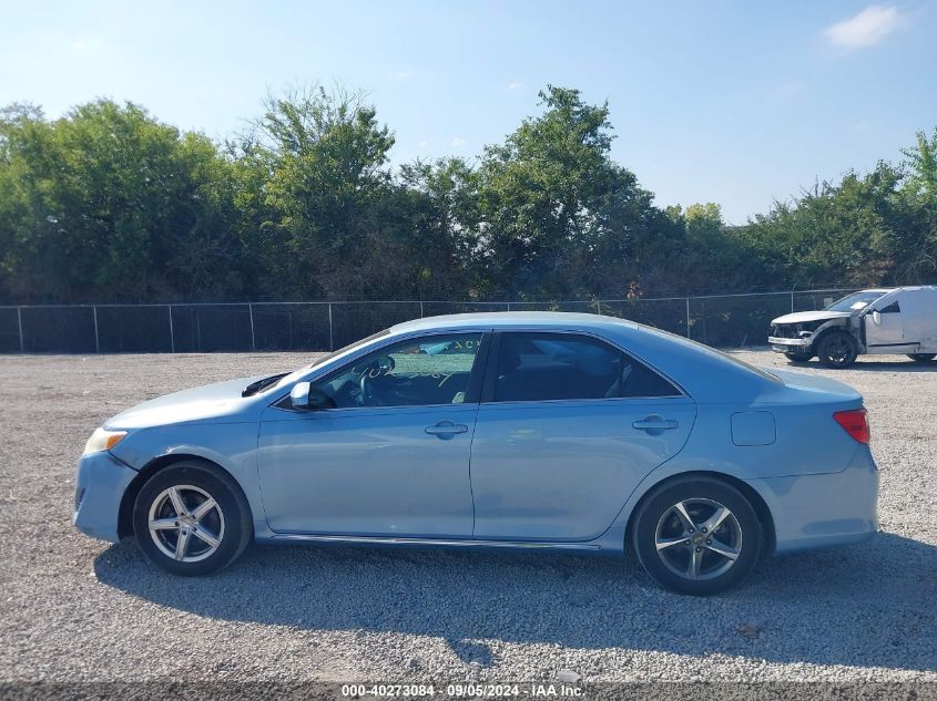 2012 Toyota Camry Le VIN: 4T1BF1FK8CU572755 Lot: 40273084