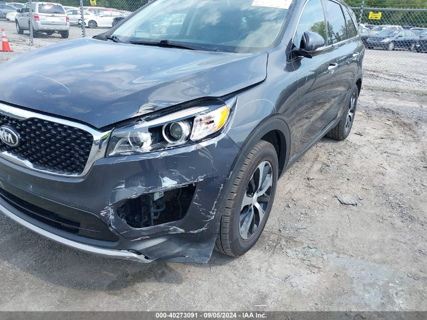 2018 KIA SORENTO EX - 5XYPHDA1XJG359535