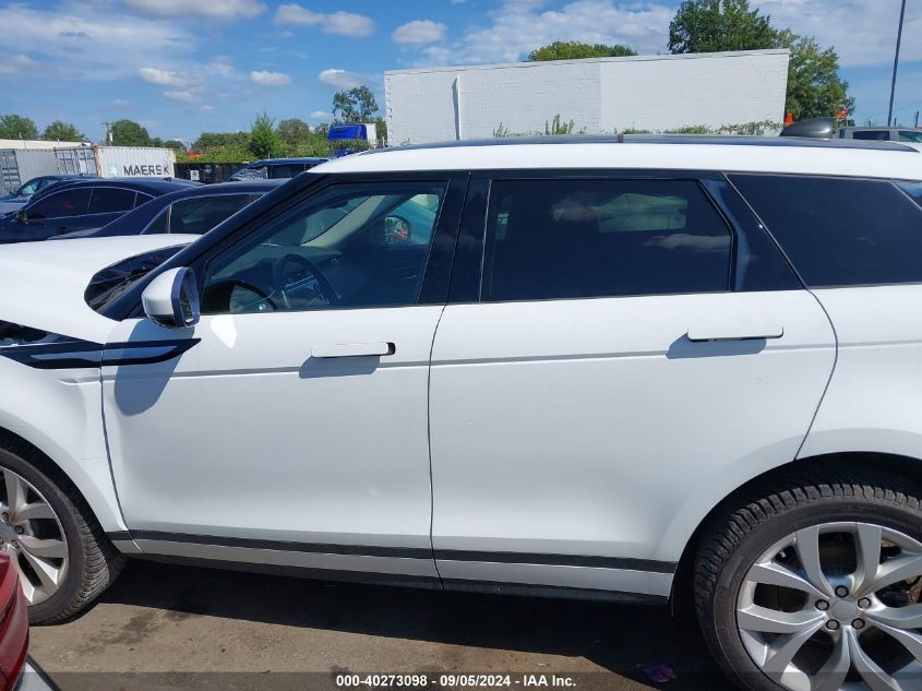 2020 Land Rover Range Rover Evoque Se VIN: SALZP2FX3LH058282 Lot: 40273098