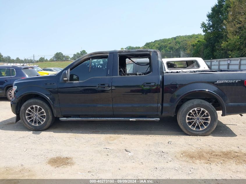 2018 Ford F-150 Xlt VIN: 1FTEW1C56JKD02836 Lot: 40273100