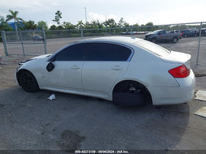 2012 Infiniti G37 Sport VIN: JN1CV6AP3CM936286 Lot: 40273109