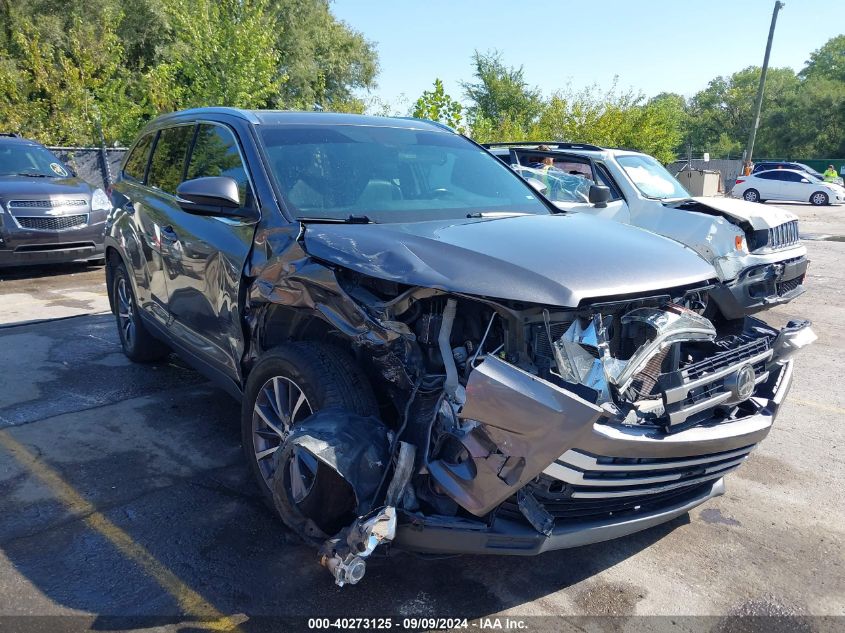 5TDJZRFH4KS605084 2019 TOYOTA HIGHLANDER - Image 1