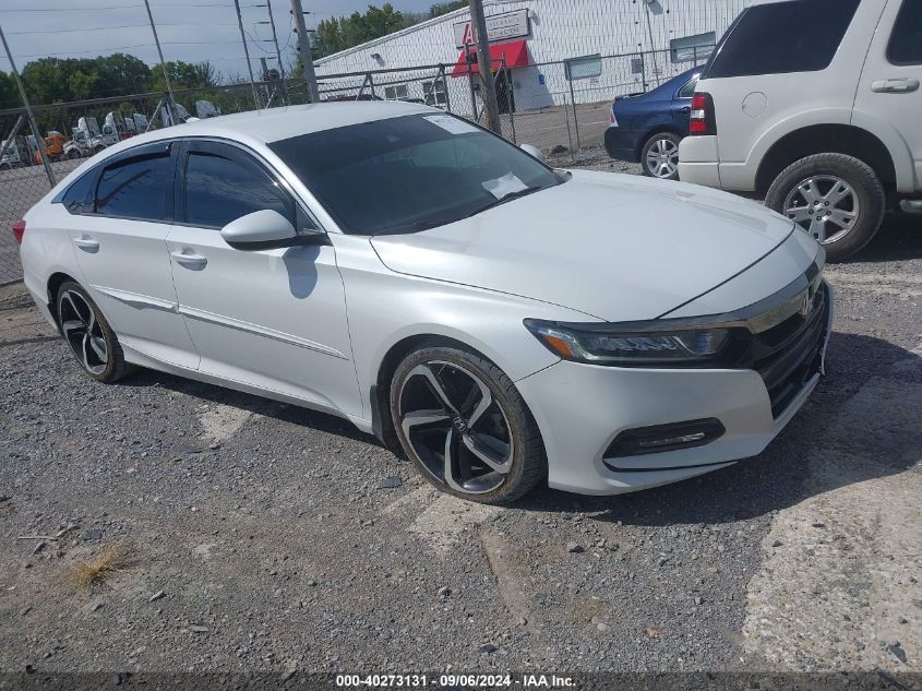 1HGCV1F39JA141085 2018 HONDA ACCORD - Image 1