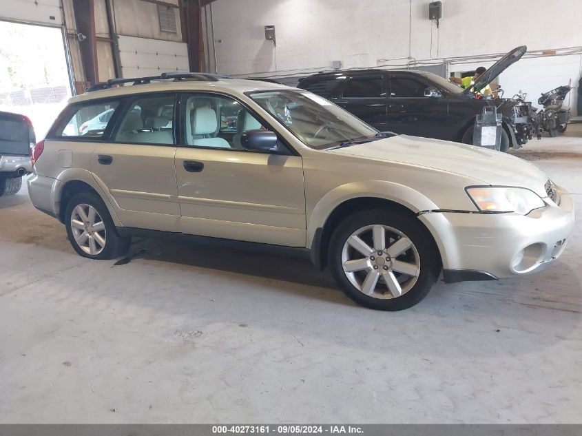 4S4BP61C667308625 2006 Subaru Outback 2.5I